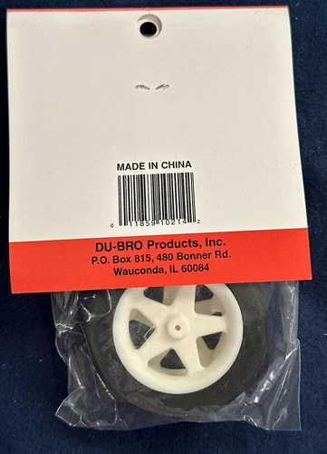 Du-Bro Cat. No. 250MS | 2.50" Micro Sport Wheels - photo 3