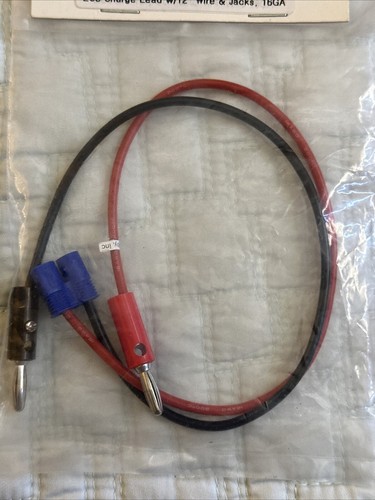 Eflite EFLAEC312 EC3 Charge Lead w/ 12" Wire & Jacks - photo 3