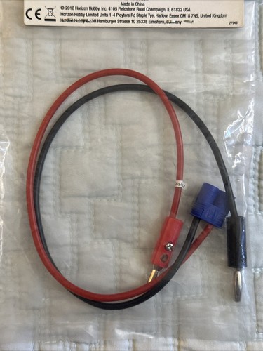 Eflite EFLAEC312 EC3 Charge Lead w/ 12" Wire & Jacks - photo 4