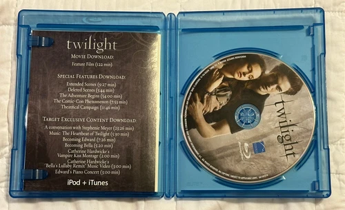 Twilight (DVD Two-Disc Deluxe Edition Blu-ray) 2009 - photo 3
