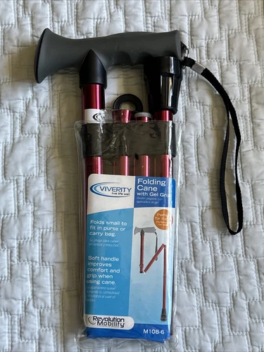 Revolution Mobility Viverity Folding Cane Gel Grip