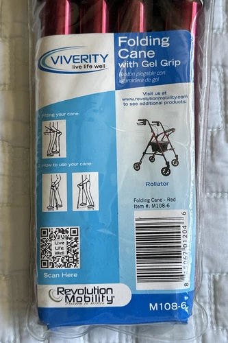 Revolution Mobility Viverity Folding Cane Gel Grip - photo 4