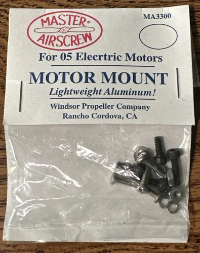 Máster Airscrew MA3300 Motor Mount for 05 Electric Motors
