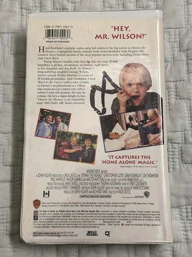 Dennis The Menace (VHS, 1993) - photo 2