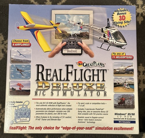 Great Planes Real Flight Deluxe R/C Simulator (Win 95/98)