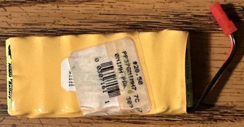 TPE R/C Products 370mAh 8.75V Ni-MH Battery - photo 2