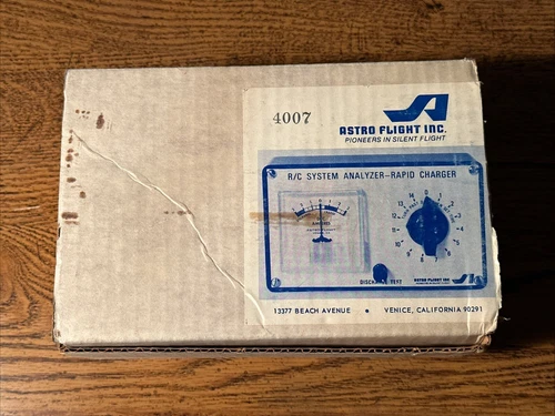 Astro Flight Inc. R/C System Analyzer - Rapid Charger - photo 2