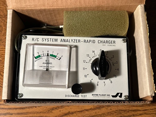 Astro Flight Inc. R/C System Analyzer - Rapid Charger - photo 3