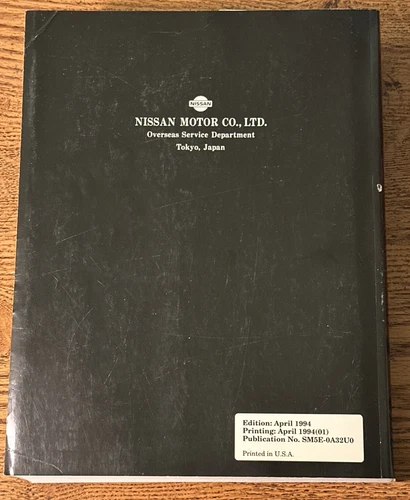 Nissan | 1995 Maxima Service Manual - photo 2