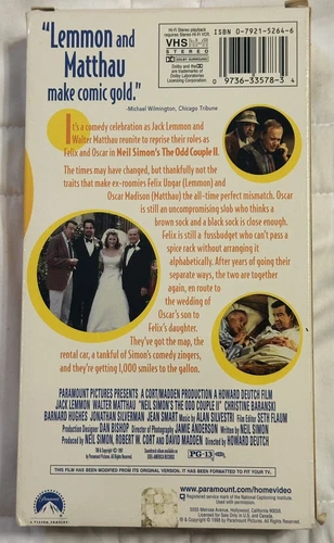 The Odd Couple II (VHS, 1998) - photo 2