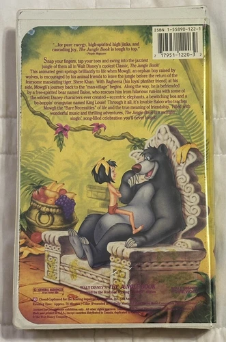 The Jungle Book (VHS [Digitally Mastered], 1967) - photo 2