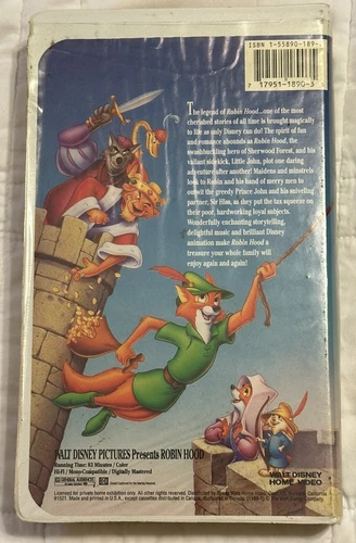Robin Hood VHS (1973) - photo 2
