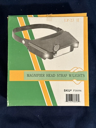 LP-23 II Magnifier Head Strap with Lights