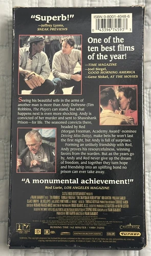 The Shawshank Redemption (VHS, 1994) - photo 2