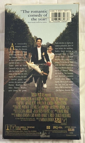 Only You (VHS, 1994) - photo 2