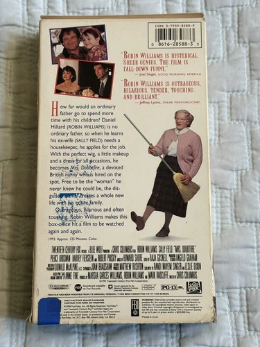 Mrs. Doubtfire (VHS, 1993) - photo 2