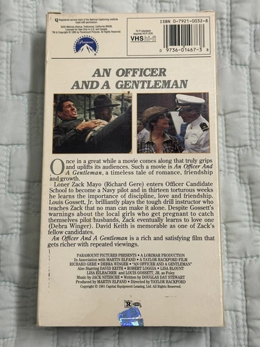 An Officer And A Gentleman VHS (1981) - photo 2