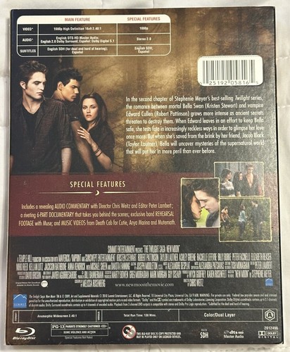 The Twilight Saga: New Moon DVD/Blu-ray (2009) - photo 2