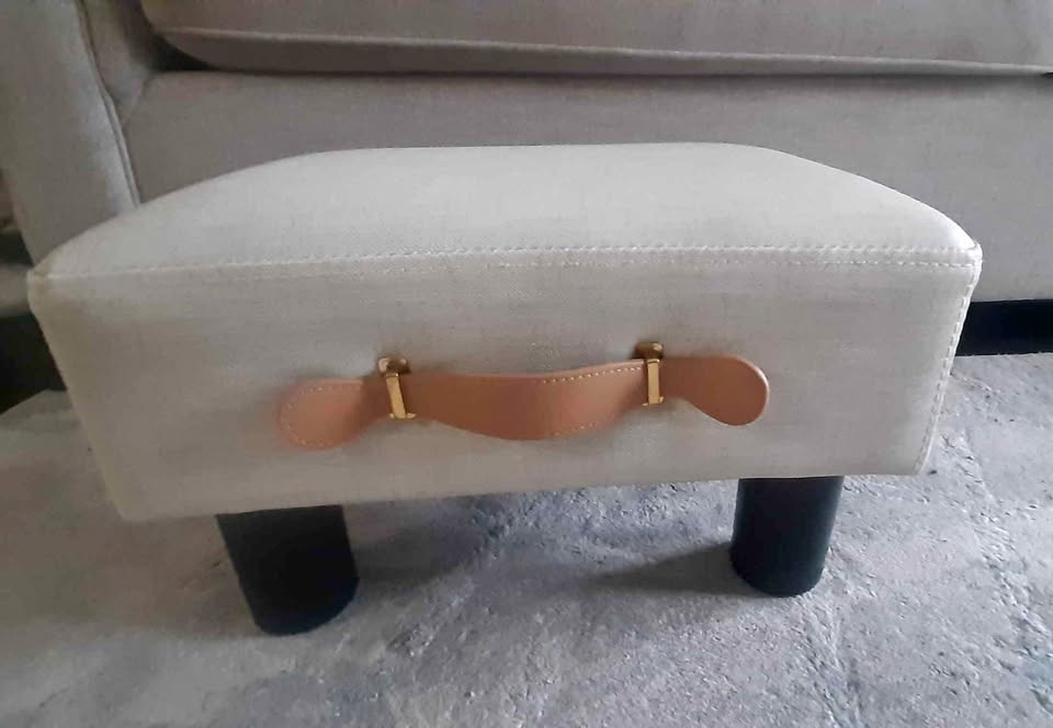 Small Foot Stool with Handle