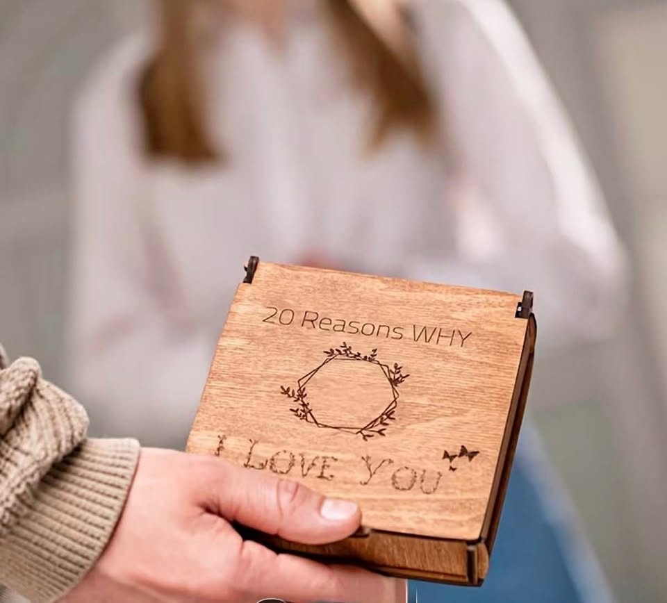 Valentine Wooden Love Puzzle Gift