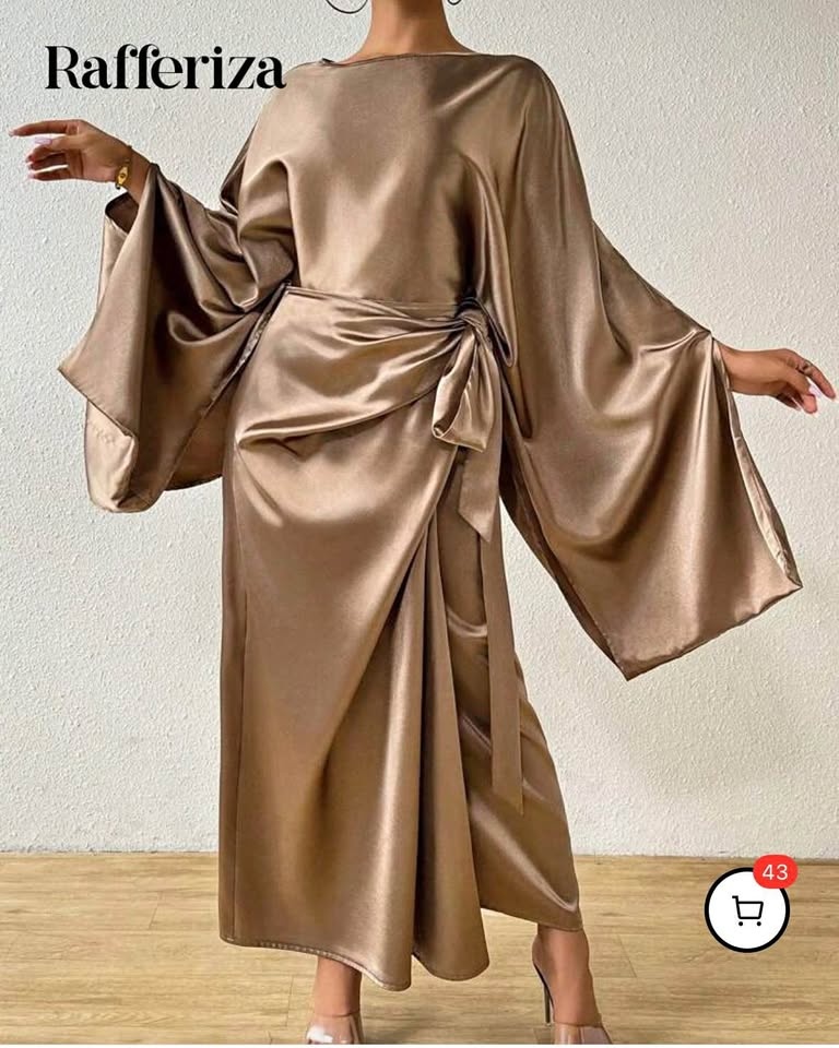 US 4 Small - Chiquease 2-Piece Midi Set (Batwing Top + Knotted)