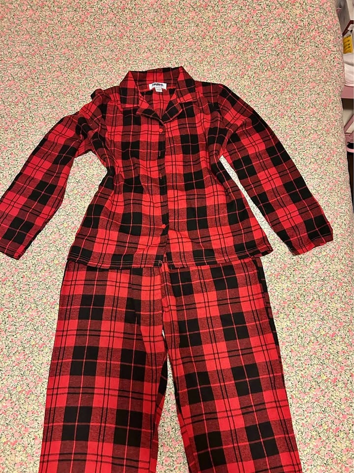 Red Plaid Pajamas for Women - Brand New