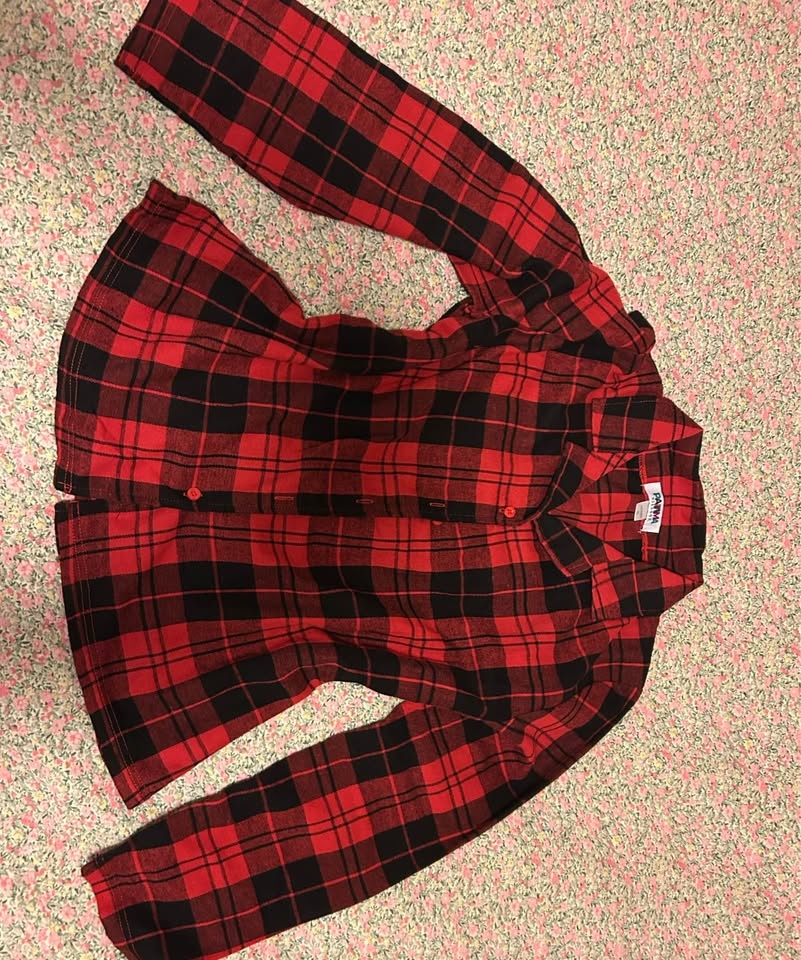 Red Plaid Pajamas for Women - Brand New - photo 4