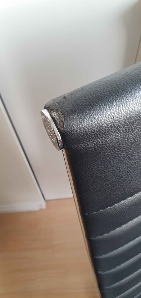 Black High-Back Eames Management Style Office Chair - photo 4