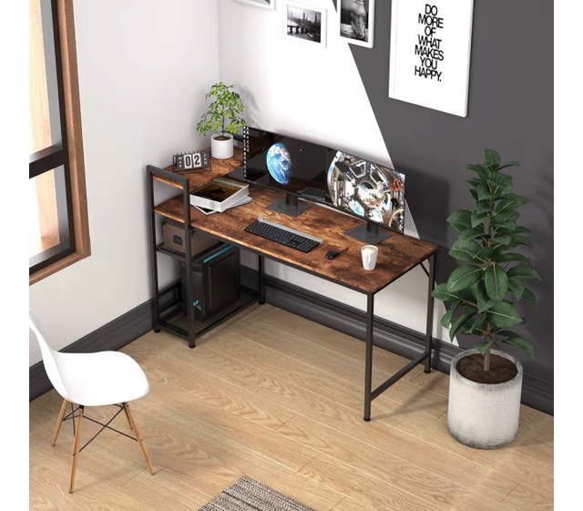 WORK DESK with 4 shelving units - photo 5