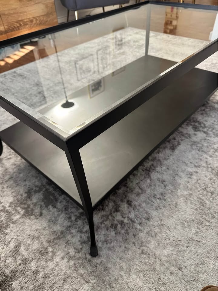 Crate & Barrel Rectangular Coffee Table - photo 5