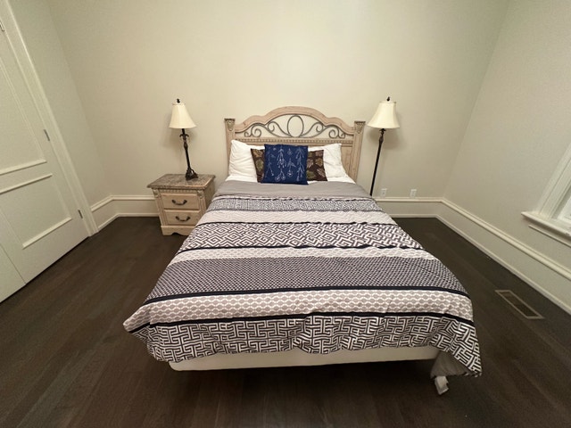 Bedroom Set - Light Wood with Marble Tops - photo 3