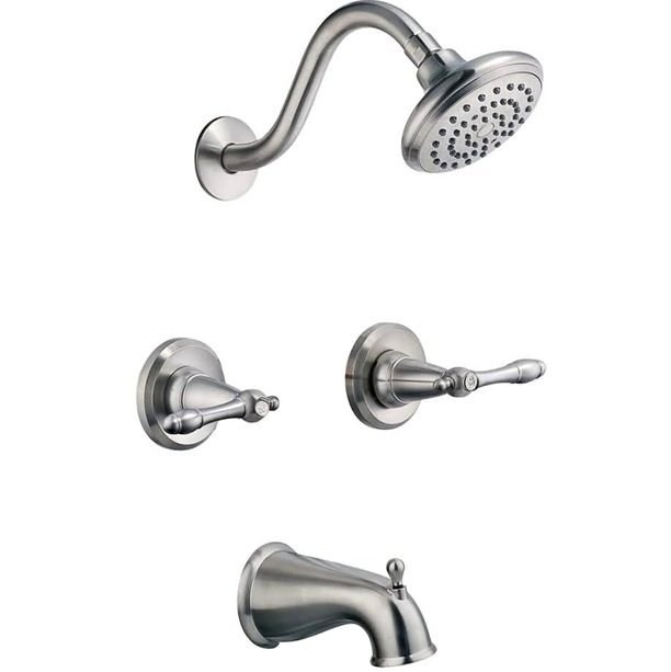 Design House Oakmont 2-Handle Tub and Shower Faucet