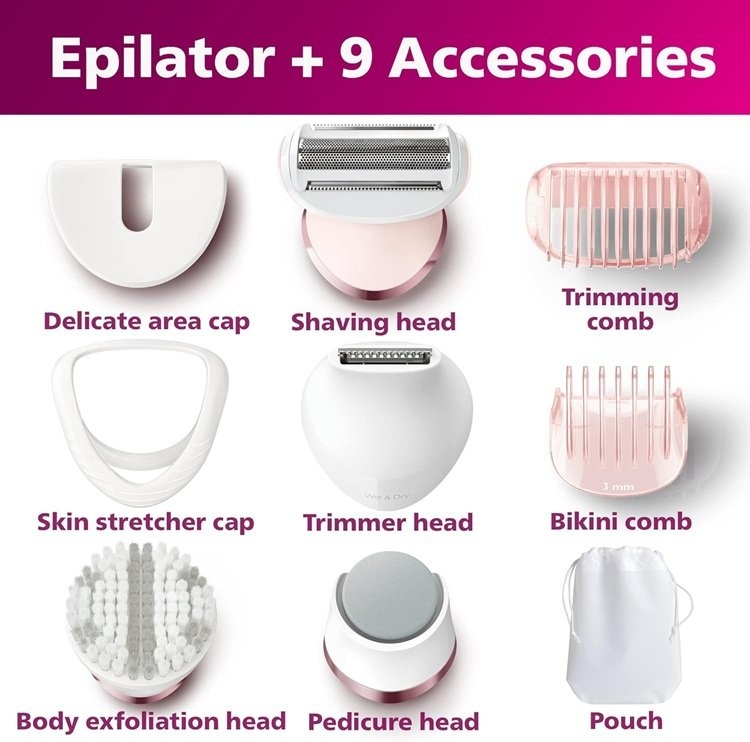 Philips Epilator Series 8000 5-in-1 Shaver for Women - photo 2