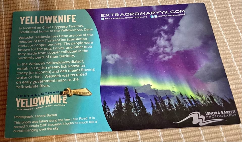 Yellowknife pin