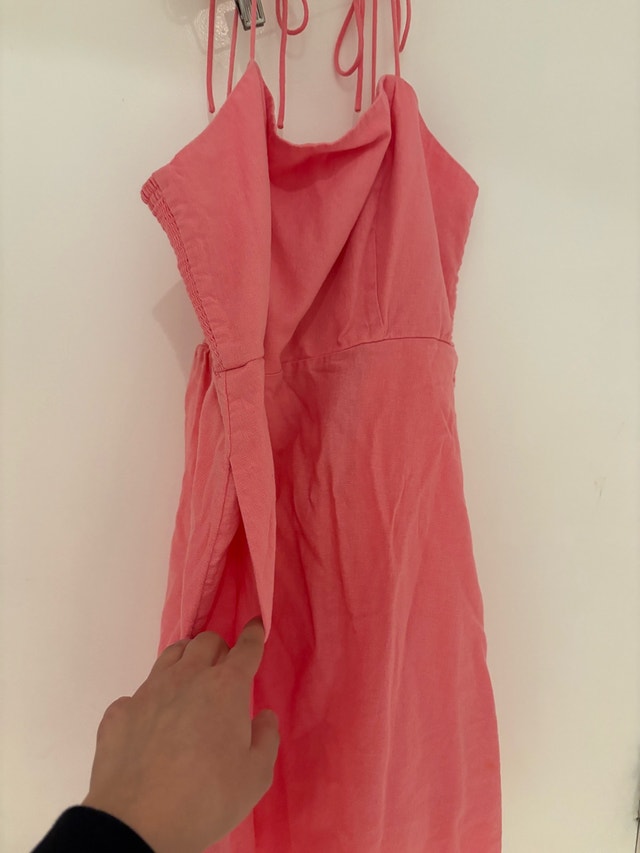 Old Navy Pink Strappy Dress with Pockets - Large - photo 2