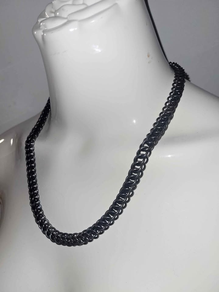 Half Persian 3 in 1 Chainmaille Necklace