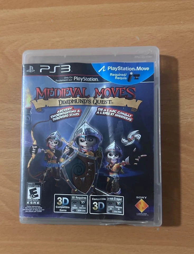 2 PS3 Games (Sonic Genesis + Medieval Moves) - photo 2