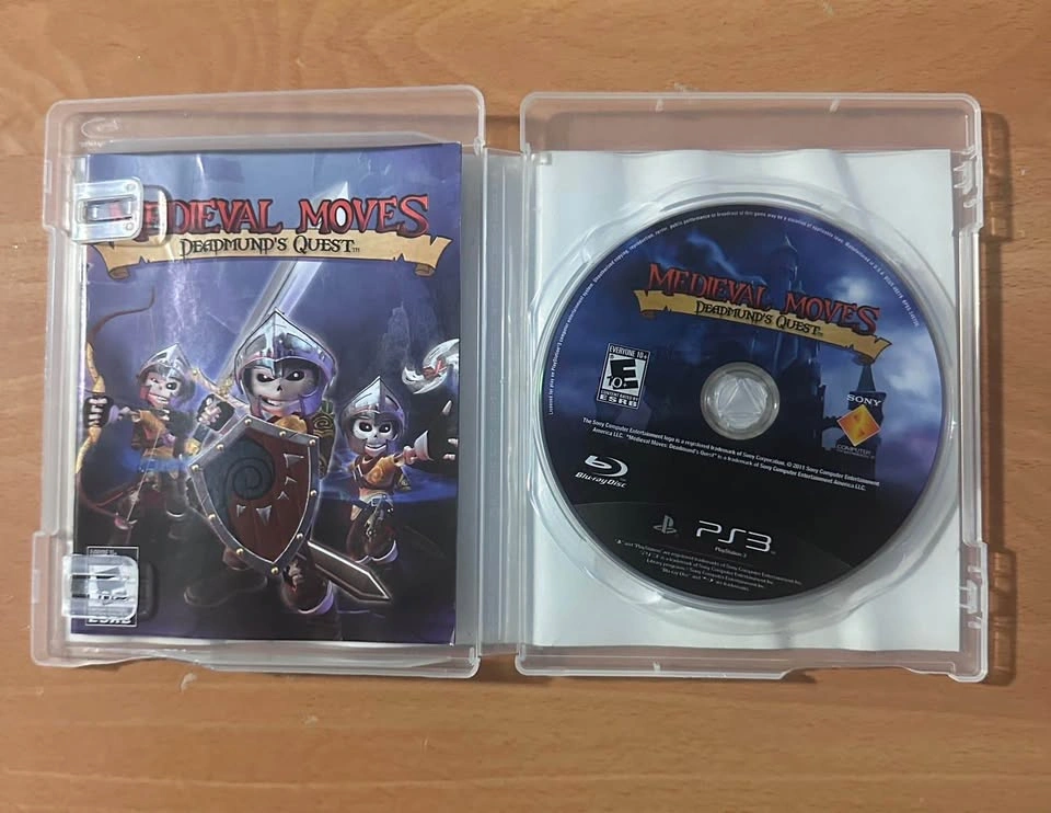 2 PS3 Games (Sonic Genesis + Medieval Moves) - photo 4