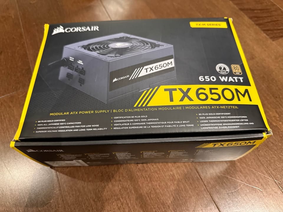Corsair TX650M 650W Semi-Modular PSU - photo 5