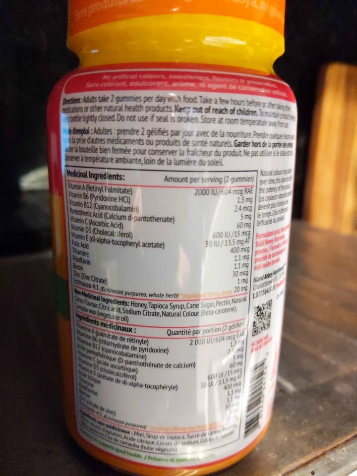 $13 Honibee Multivitamin + Immune Honey Gummies - photo 2