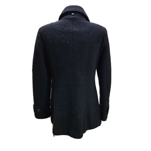 Calvin Klein Women's Wool Blend Coat - Black, Size SP - photo 4