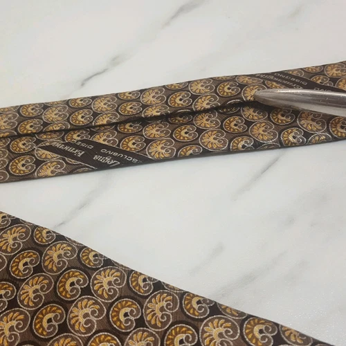 Ermenegildo Zegna Silk Tie - Silver/Gold - photo 5