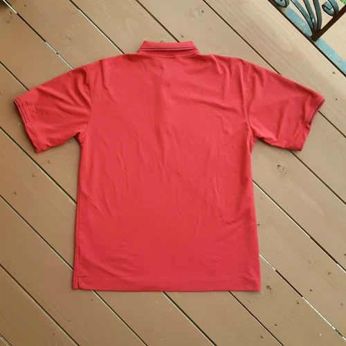 NIKE GOLF fit-Dry Men's Red Polo Shirt Size L - photo 4