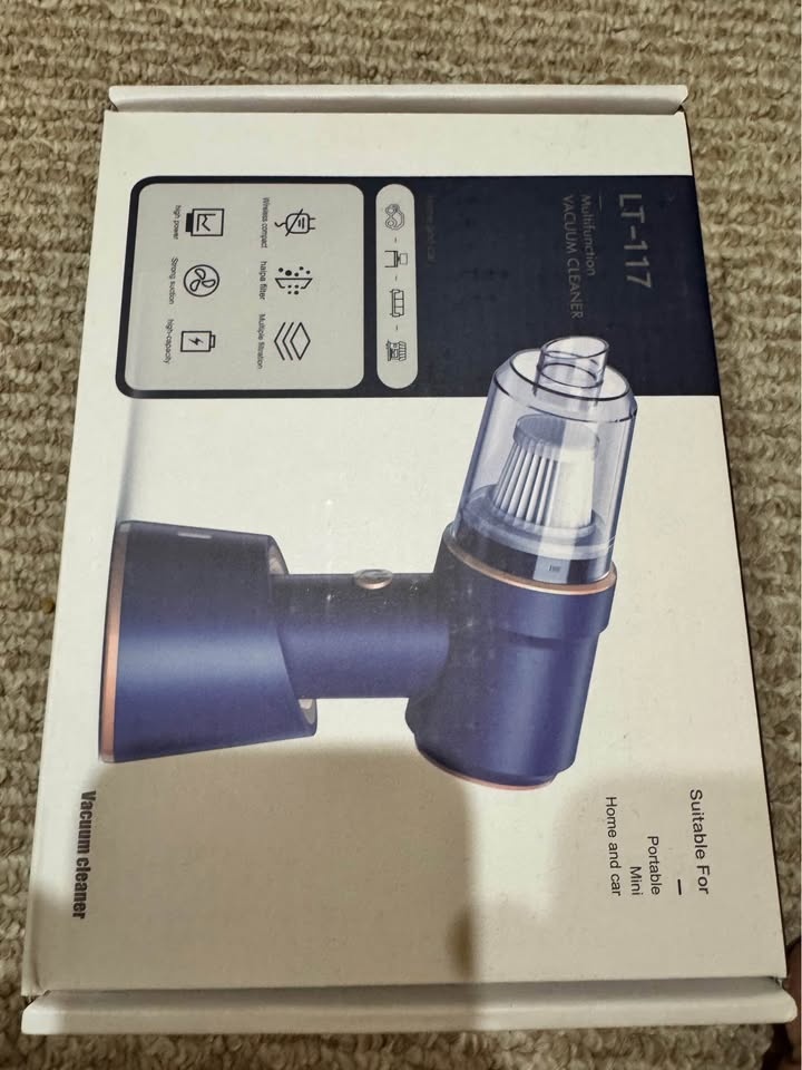LT - 117: Multifunctional Portable Mini Vacuum Cleaner for Home