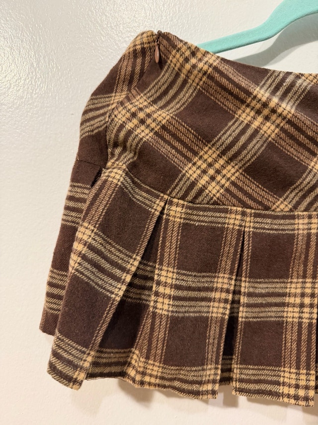 Mini Plaid Skirt - photo 2