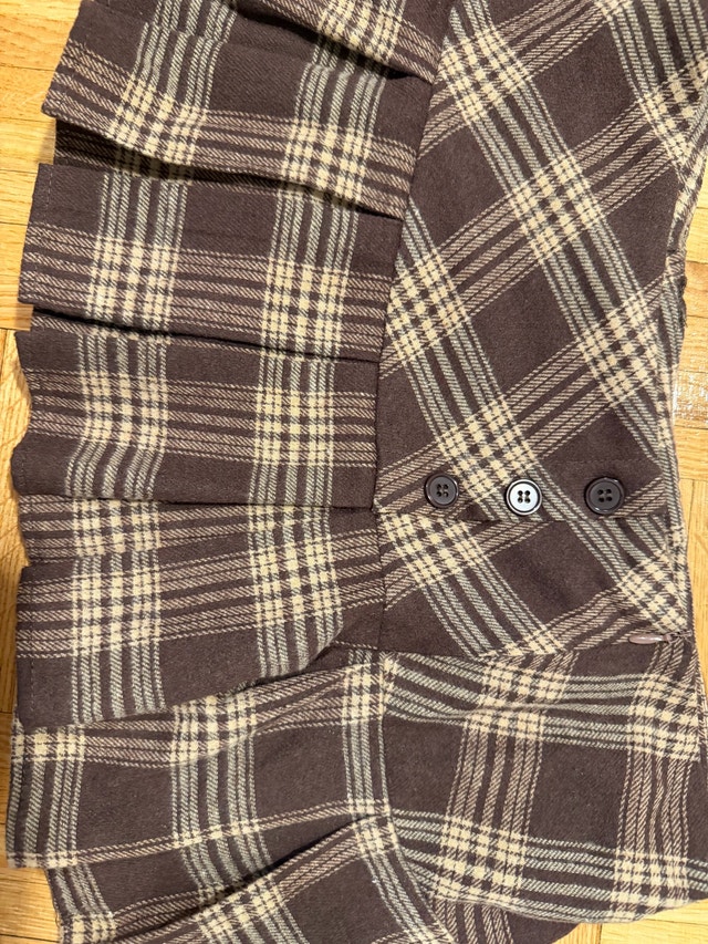 Mini Plaid Skirt - photo 3