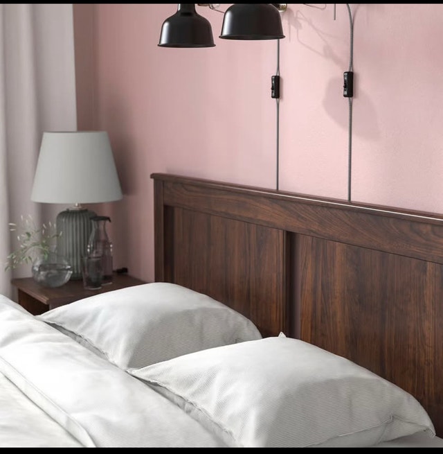 IKEA Brimnes Bed Frame with Drawers - Dark Brown - photo 5