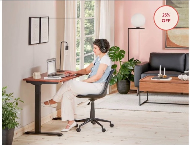 Electric Standing Desk - Like New - photo 3