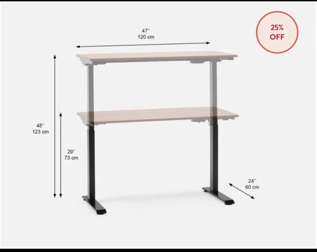Electric Standing Desk - Like New - photo 4