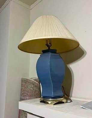 Blue Ceramic Lamps